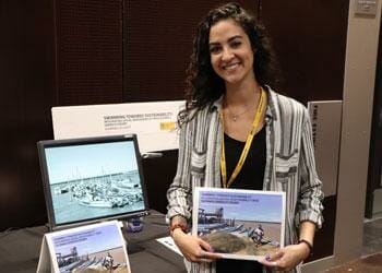 PhD Student Gabrielle Lout presents research